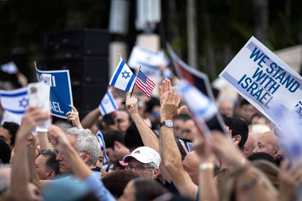 solidarity march israel usa jews