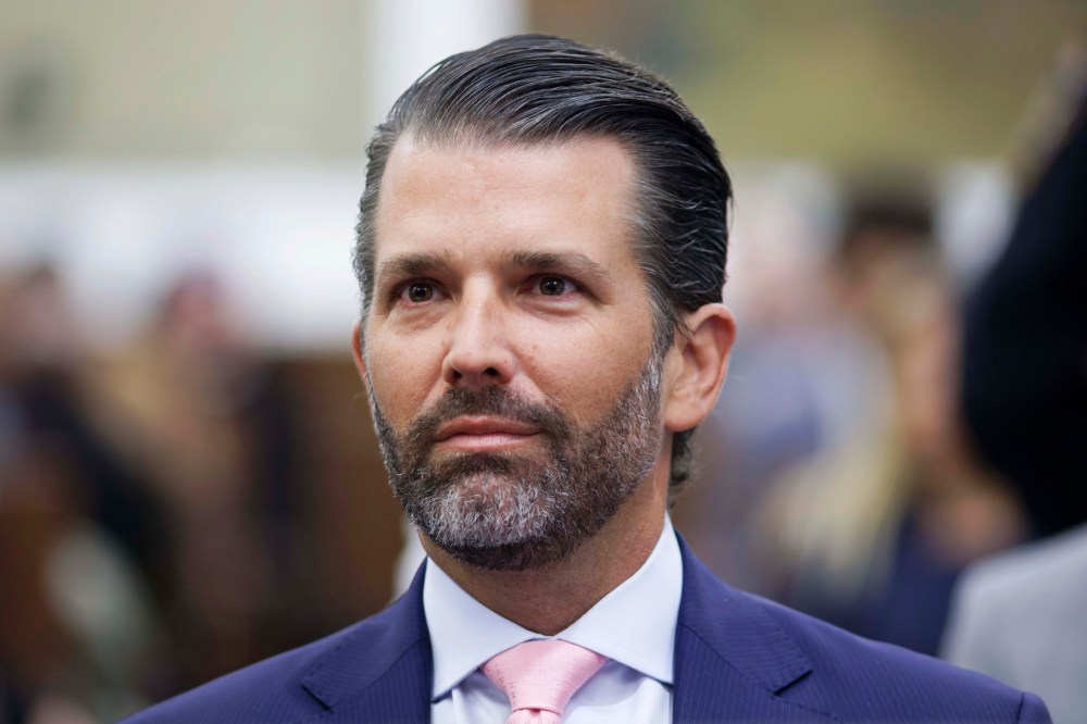 Donald Trump Jr. politics political