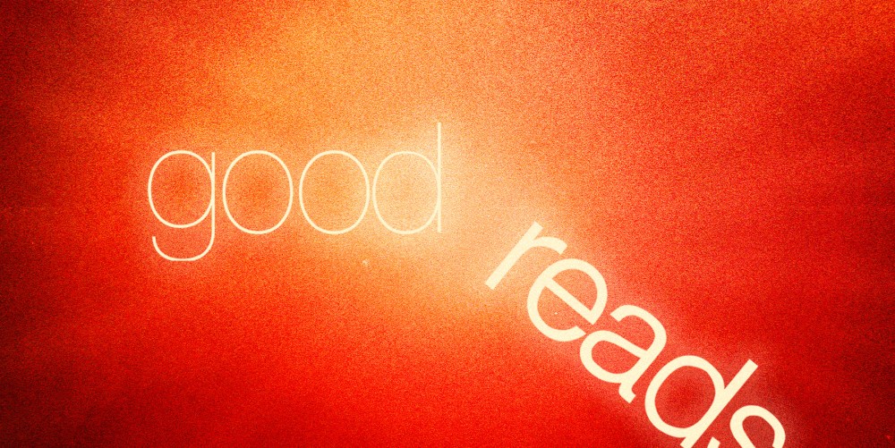 Photo Illustration: The Goodreads logo breaking in half