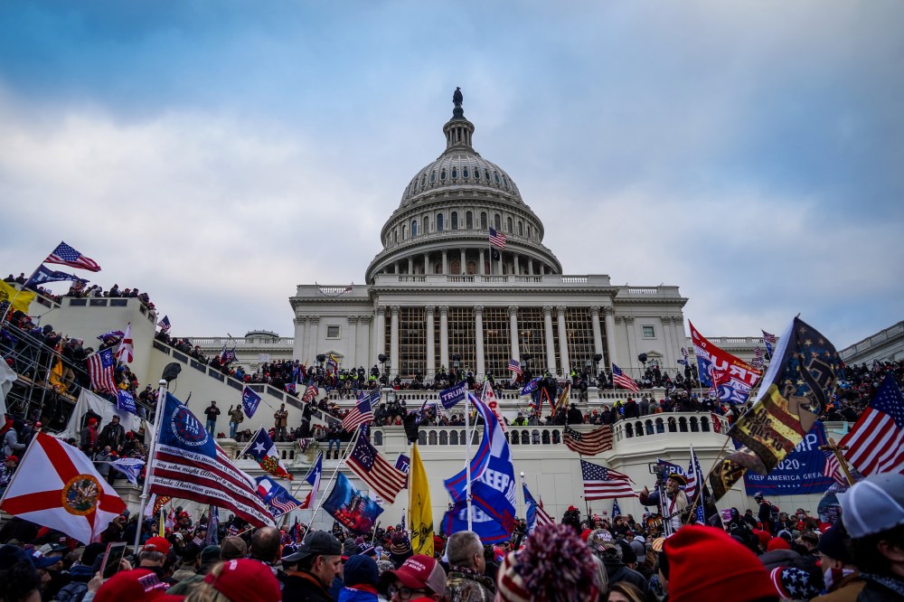 Trump supporters at the U.S. Capitol