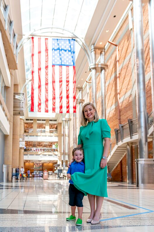 politics political politician single mom mother son