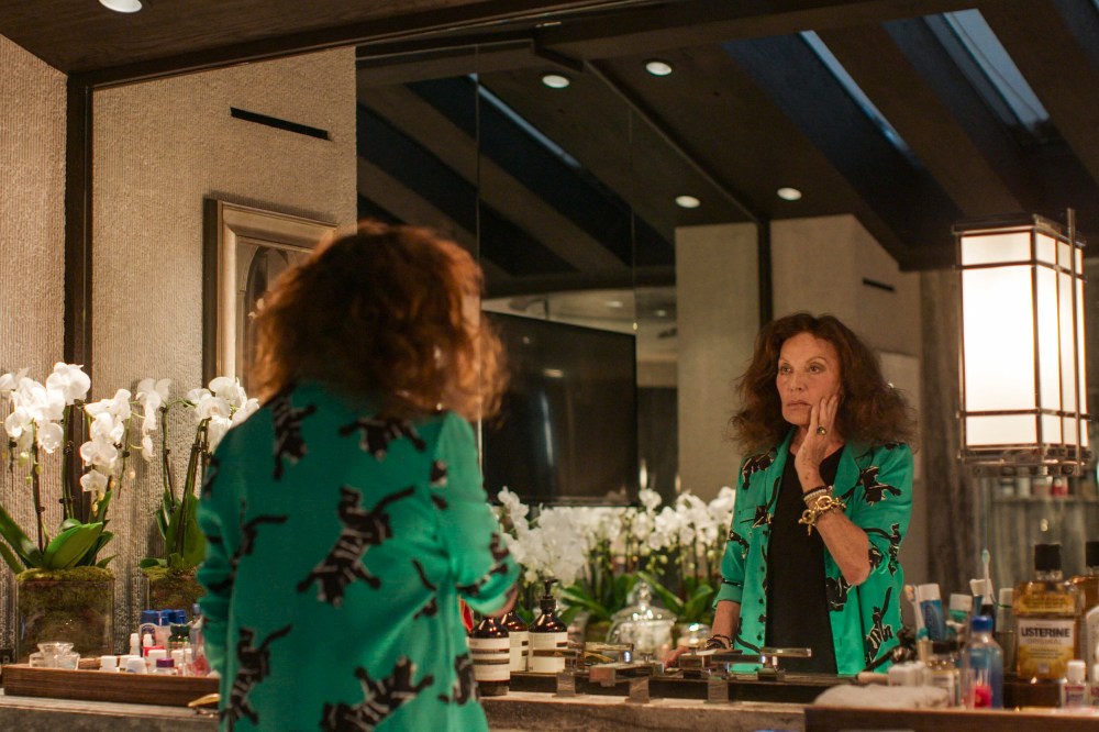The life of Diane Von Furstenberg is being examined in the new Hulu documentary, "Diane Von Furstenberg: Woman in Charge."