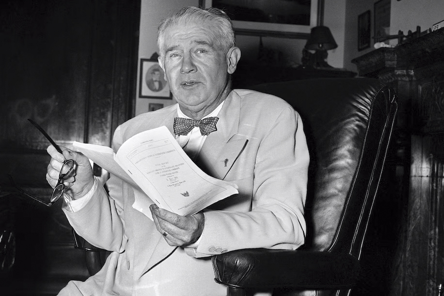 Lester Hunt takes Washington