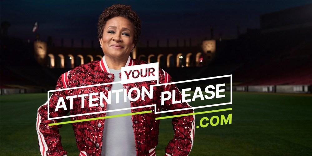 Wanda Sykes in a Novartis Super Bowl ad encouraging early breast cancer screening.