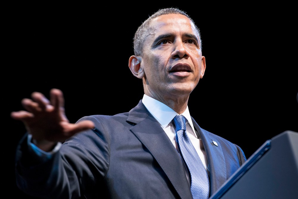 President Barack Obama speaks at an event on Dec. 4, 2013 in Washington, DC.