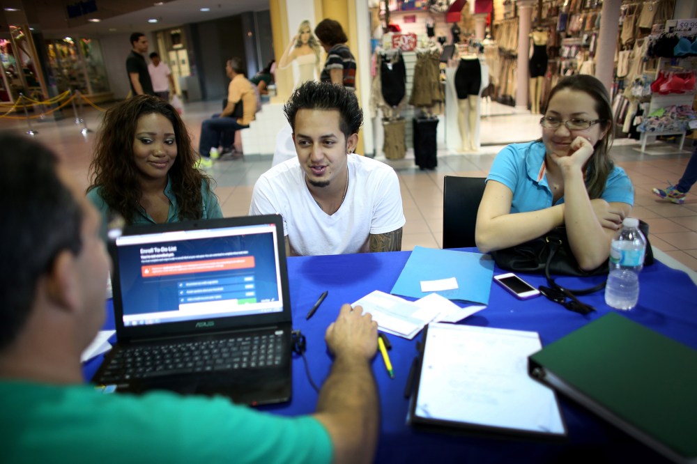 Number Of People Signing Up In November On New Healthcare System Doubles Oct. Number