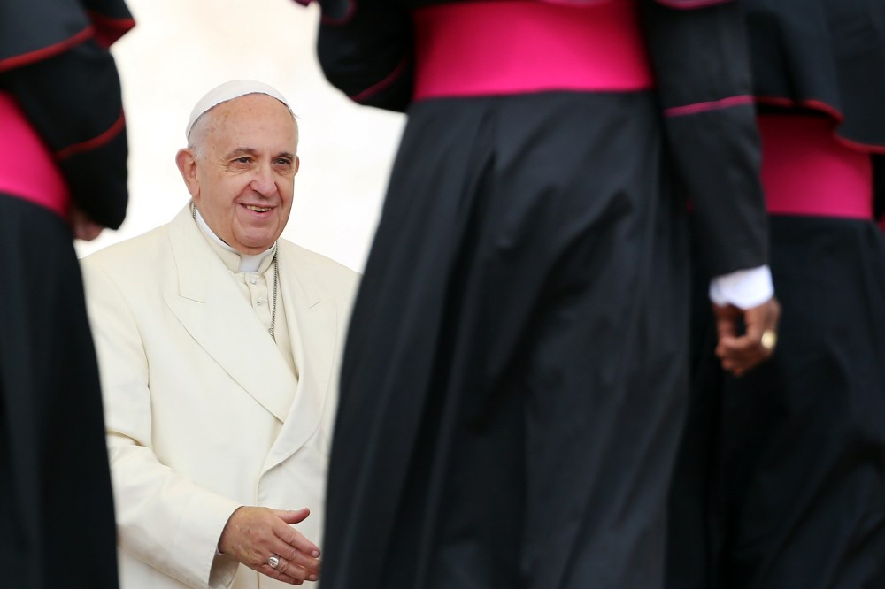 Pope Francis Holds His Weekly Audience