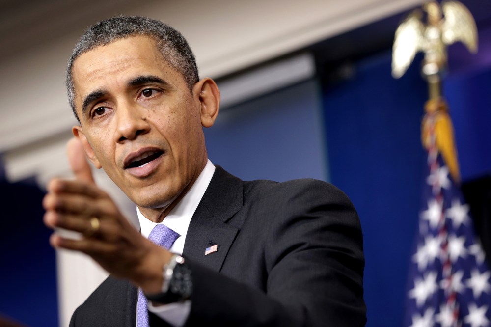 President Obama Holds News Conference Before Leaving For Hawaii