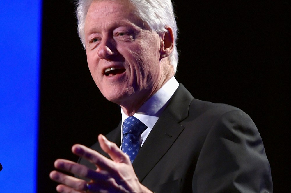 Former President of the United States Bill Clinton speaks on Jan. 10, 2015 in Los Angeles, Calif.
