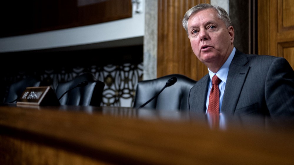 Lindsey Graham (Photo by Nicholas Kamm/AFP/Getty)