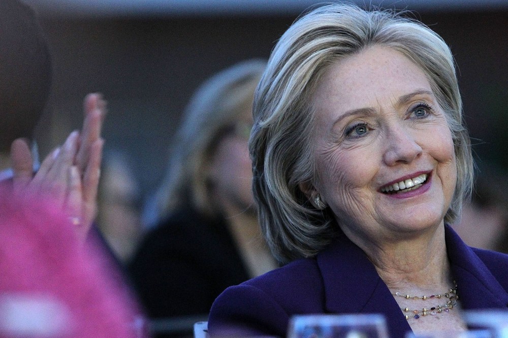 Former U.S. Secretary of State Hillary Clinton attends the EMILY's List 30th Anniversary Gala at Hilton Washington Hotel on March 3, 2015 in Washington, DC.
