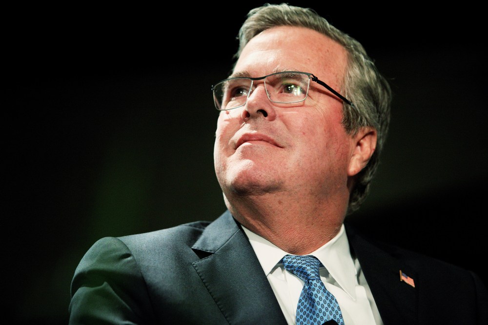 Former Florida Gov. Jeb Bush speaks during a Long Island Association luncheon, Feb. 24, 2014.
