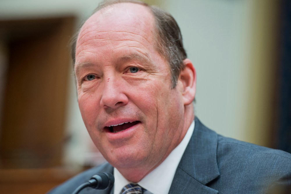 Rep. Ted Yoho, R-Fla., appears at a House Foreign Affairs Committee, Feb. 26, 2014.