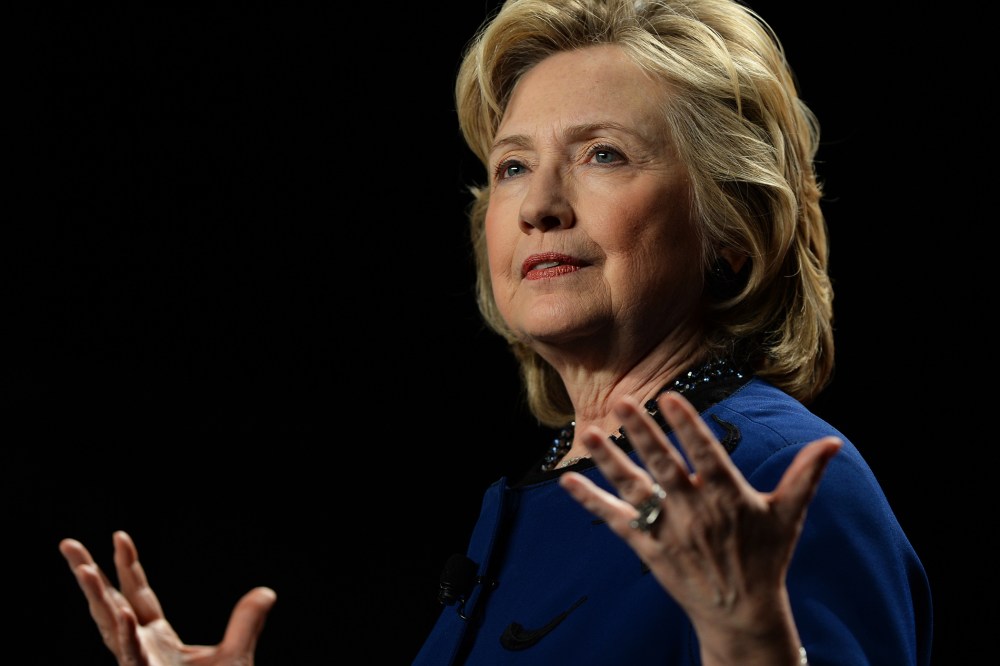 Hillary Clinton speaks at the University of Miami, Feb. 26, 2014, in Miami, Fla.