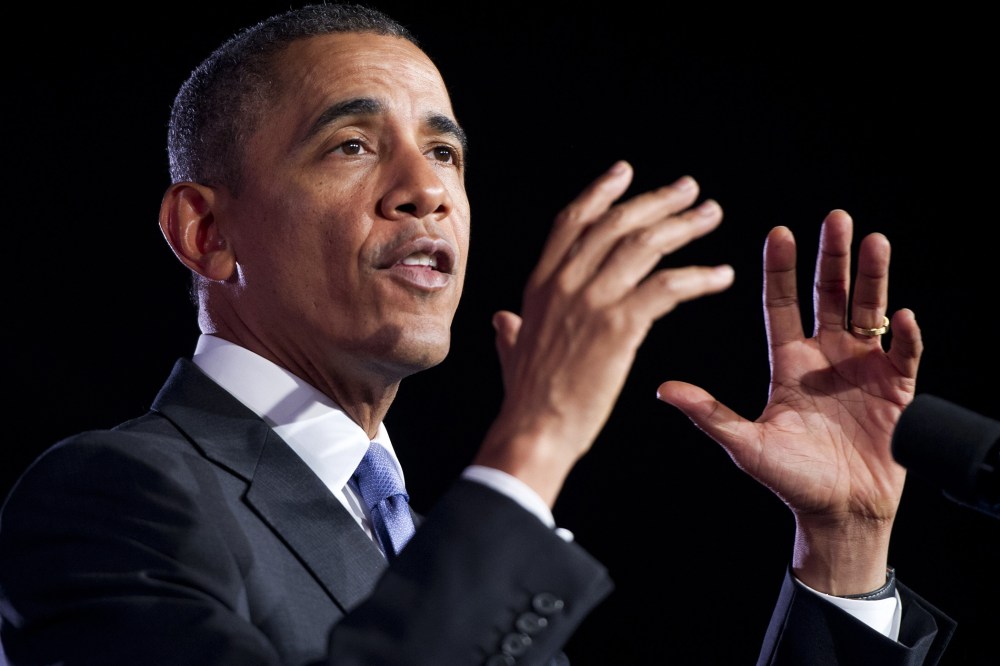 President Barack Obama speaks at an event in Orlando, Fla., March 20, 2014.
