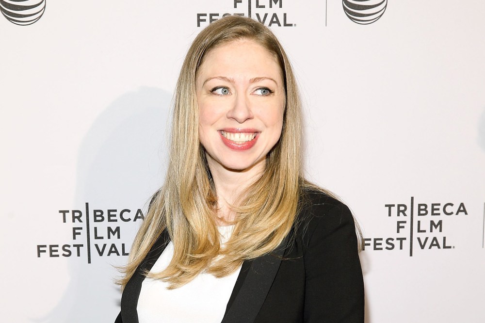 Chelsea Clinton attends the Shorts Program: City Limits at the 2014 Tribeca Film Festival, April 17, 2014.
