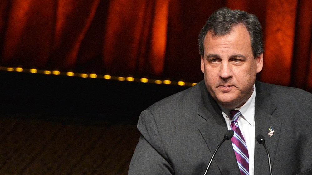 New Jersey Governor Chris Christie attends the 2014 Father Of The Year Awards at New York Hilton on June 4, 2014 in New York City.