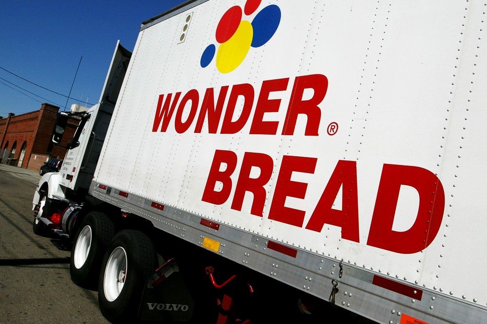 A truck outside of the Wonderbread bakery in San Francisco.