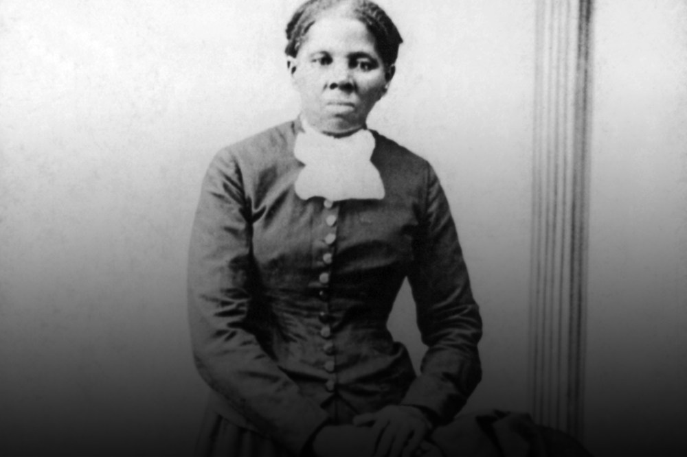 A portrait of Harriet Tubman, African-American abolitionist and a Union spy during the American Civil War, circa 1870. (Photo by HB Lindsey/Underwood Archives/Getty)