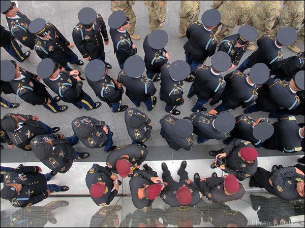 A birthday party for the US Army