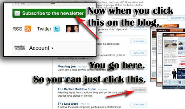 Hey, the newsletter sign-up page is spruced up