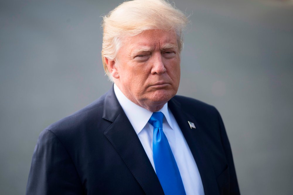 Image: US-POLITICS-TRUMP-DEPARTS