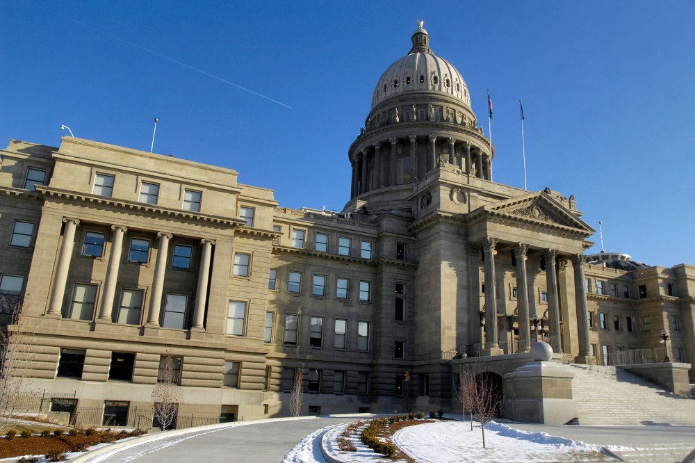 The Idaho statehouse in Boise, Idaho. (Charlie Litchfield/AP)