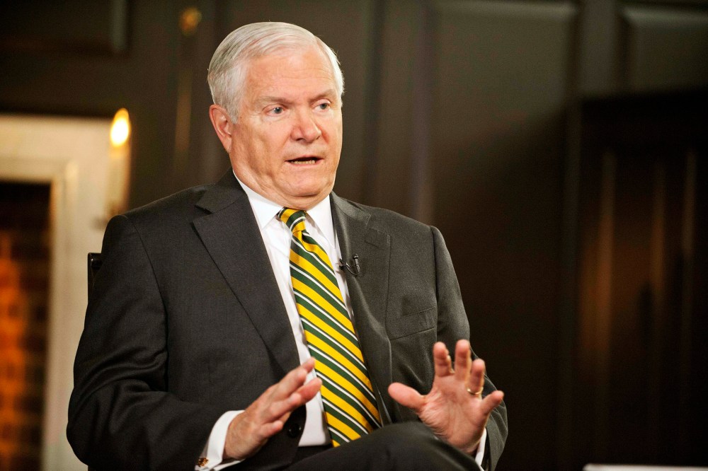 Former Defense Secretary Robert Gates talks with "Face the Nation," May 11, 2013.