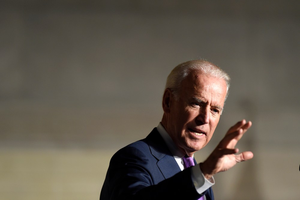 Vice President Joe Biden speaks at an event in Washington, D.C., on Sept. 9, 2014. (Photo by Susan Walsh/AP)