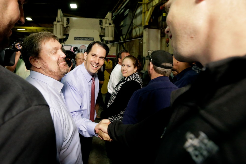 Scott Walker (Photo by Ann Heisenfelt/AP)