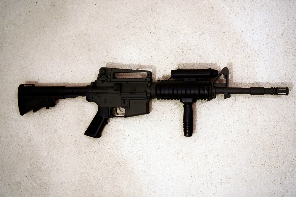 An airsoft rifle. (Photo by Sojka Libor/CTK/AP)
