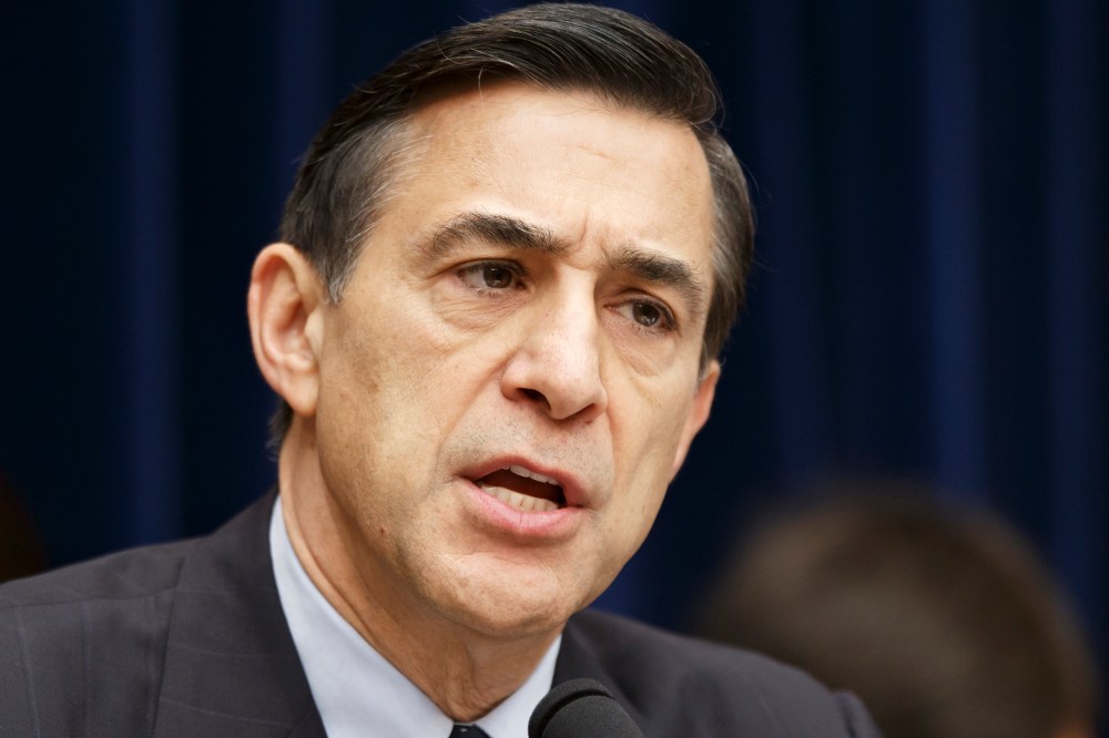 House Oversight Committee Chairman Darrell Issa, R-Calif., speaks during a hearing on Capitol Hill in Washington, April 10, 2014.