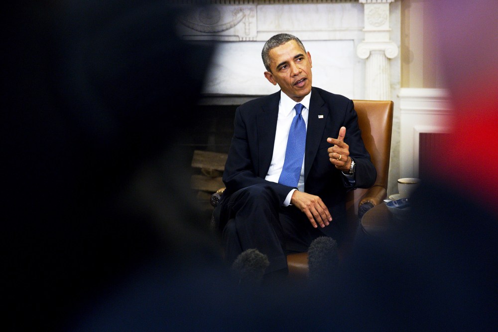 President Obama at the White House, March 3, 2014.