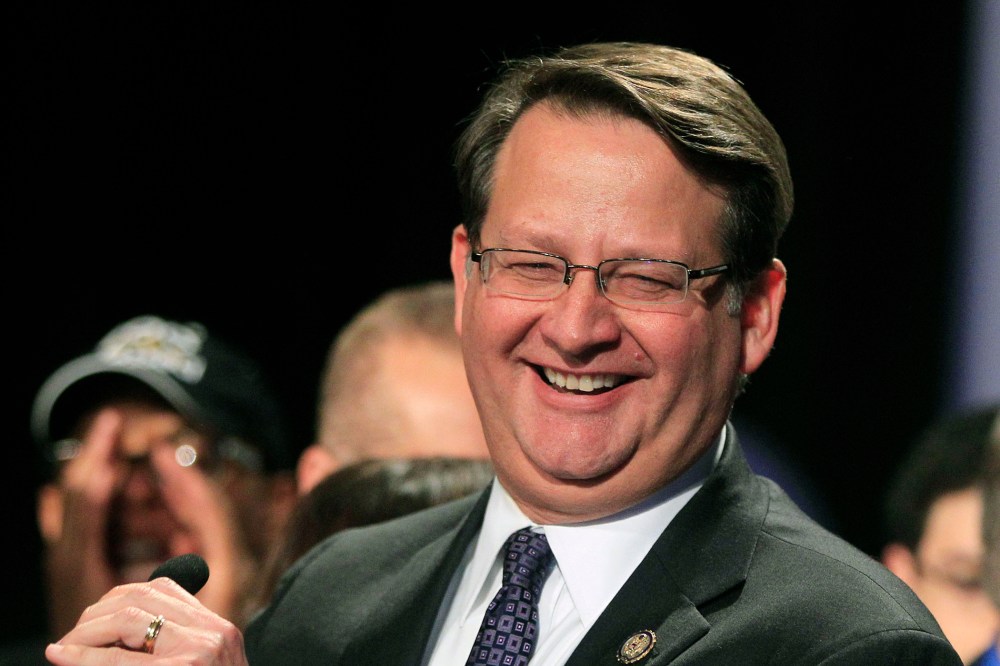 Gary Peters in Detroit,  Nov. 6, 2012.
