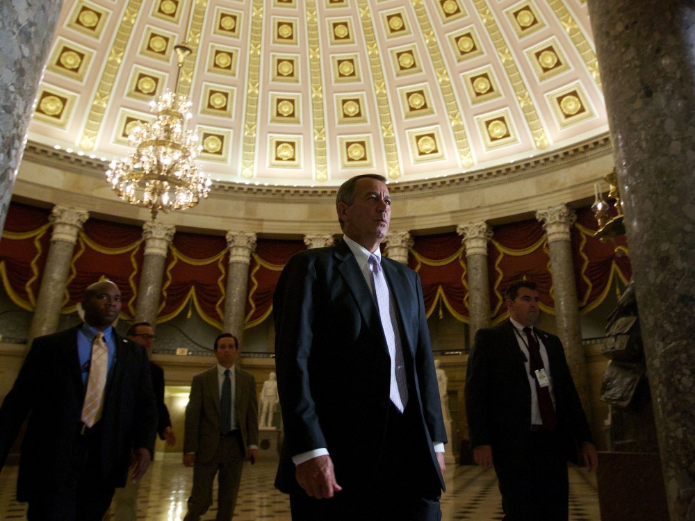 John Boehner Capitol Saturday- 09/29/13