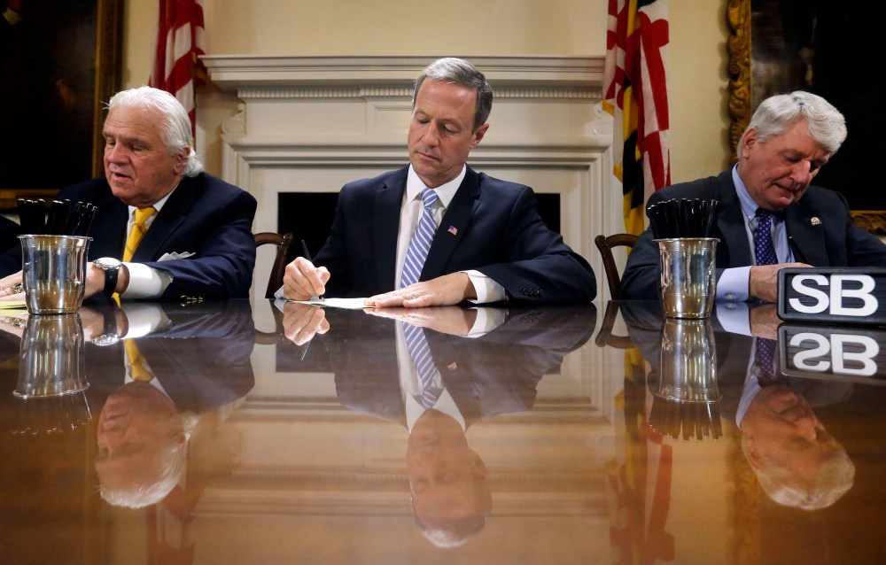 Martin O'Malley, Michael Busch, Thomas V. Mike Miller