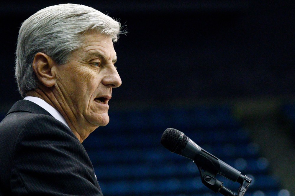 Gov. Phil Bryant speaks during an event on Oct. 29, 2015 in Jackson, Miss. (Photo by Rogelio V. Solis/AP)