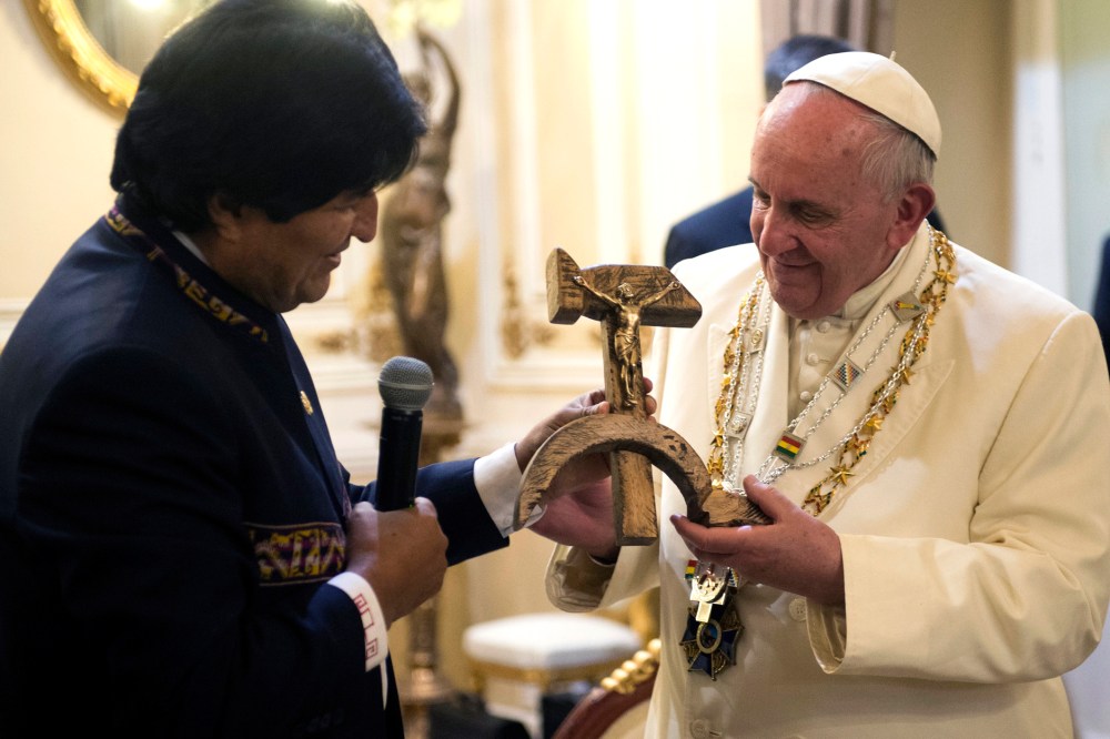 Pope Francis, Evo Morales
