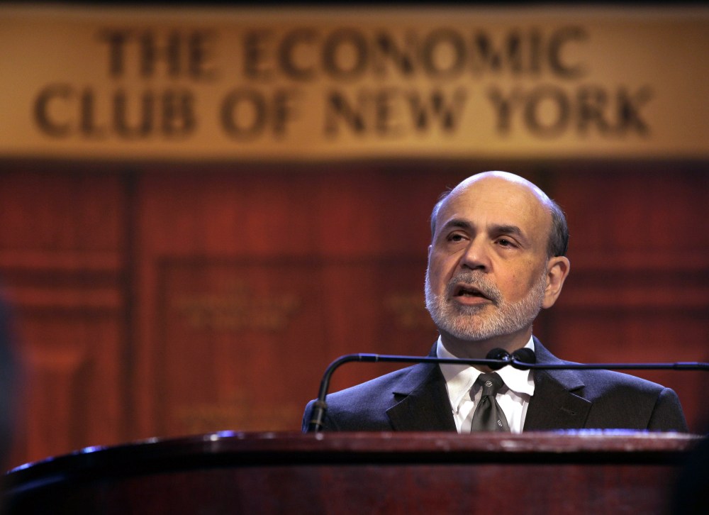 Federal Reserve Chairman Ben Bernanke announced  (AP Photo/Richard Drew)