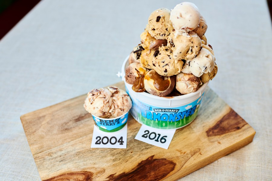 An icy comparison of campaign seasons. (Photo by Ben & Jerry's)