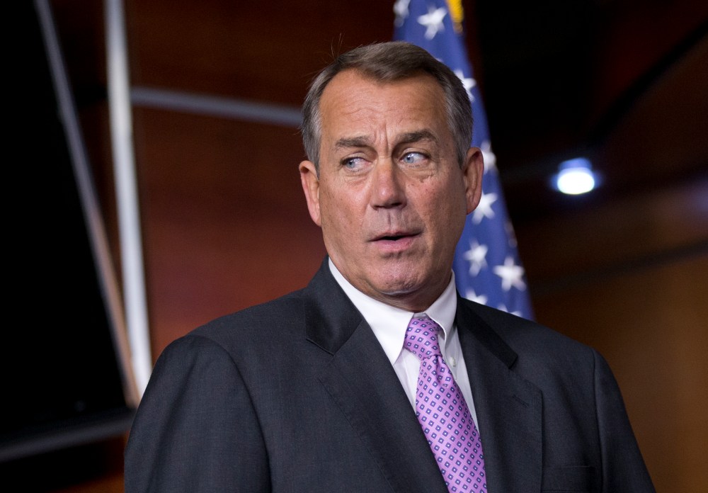 American Majority Action may have an uphill struggle with its "Fire Boehner" campaign (AP Photo/J. Scott Applewhite)