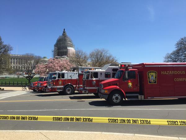 The US Capitol building, April 11, 2015. (Photo courtesy of Caroline McCain)