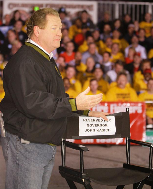 Ed invites Gov. Kasich to join him.