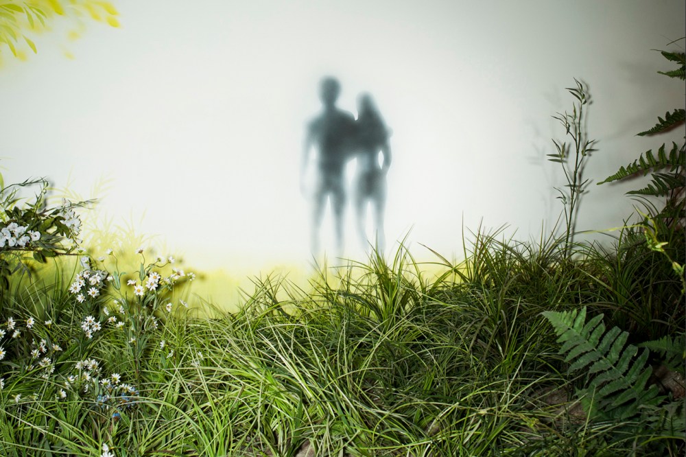 Image depicting Adam & Eve’s "Walk with God" at the Creation Museum in Petersburg, Ky.