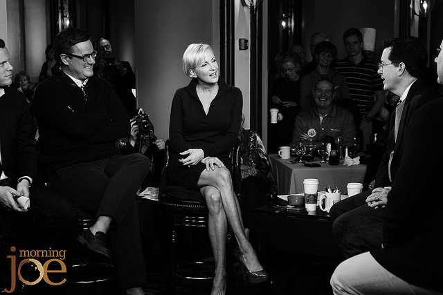 Stephen Colbert makes his entrance at the Mills House