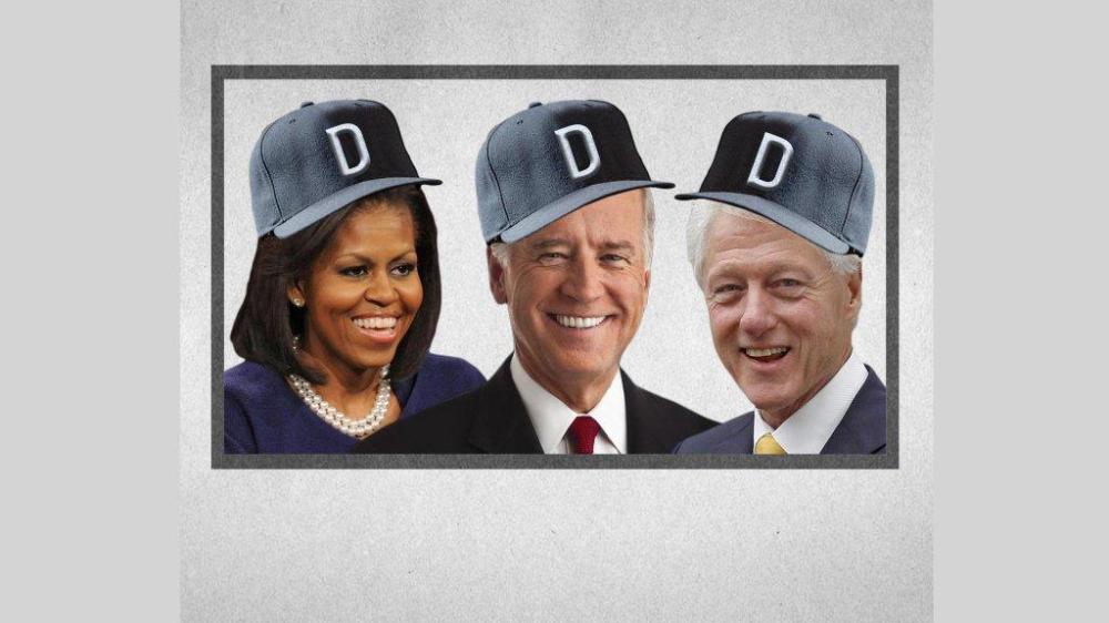 The democratic political baseball team