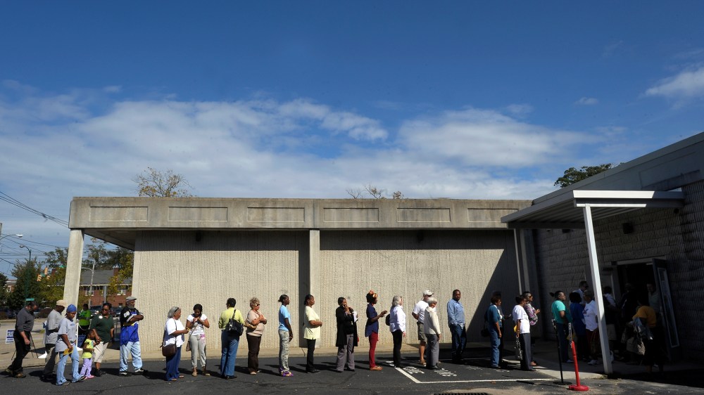 Early Voting Begins In North Carolina (Photo by Sara D. Davis/Getty).