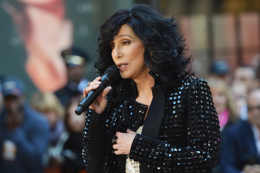 Singer Cher performs on NBC's "Today" on Sept. 23, 2013 in New York, N.Y. (Photo by Slaven Vlasic/Getty)