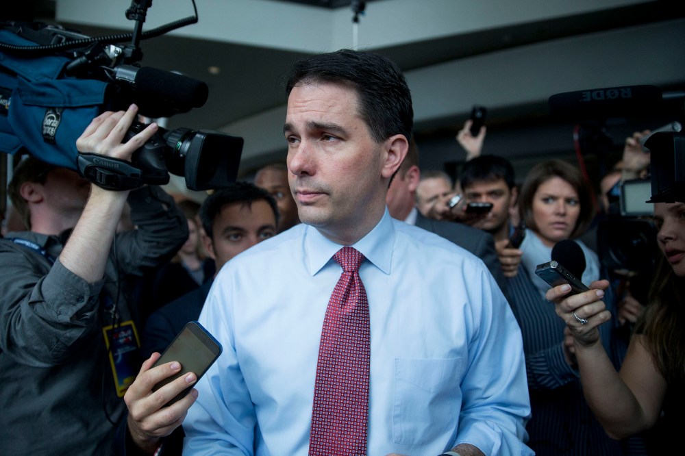 Key Speakers At the Citizens United South Carolina Freedom Summit (Photo by Andrew Harrer/Bloomberg/Getty).