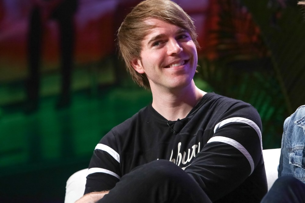 Author Shane Dawson appears on stage during "Vlogger to Author" at BookCon held at the Javits Center on May 31, 2015 in New York, N.Y. (Photo by Brent N. Clarke/FilmMagic/Getty)
